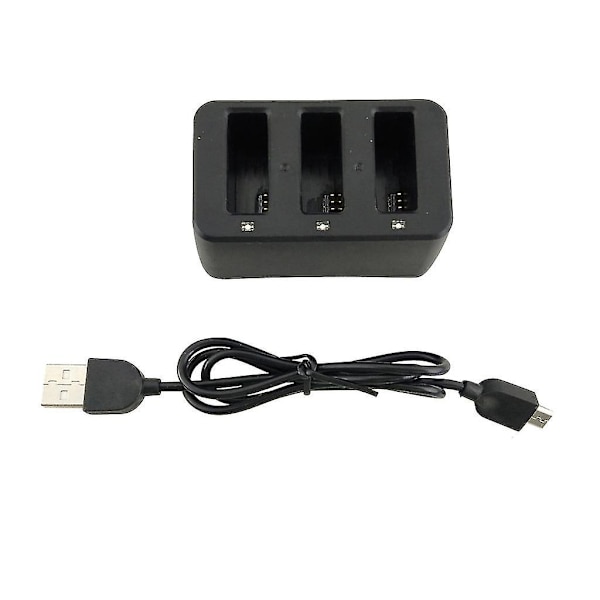 Leksaker 3 i 1 Multi Batteriladdare Hub Intelligent Snabbladdning För Dji Tello Drönare