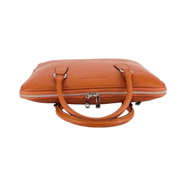Unisex Affärsportfölj Laptopväska i äkta läder - Made in Italy