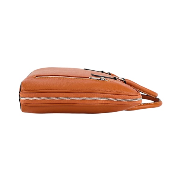 Unisex Affärsportfölj Laptopväska i äkta läder - Made in Italy