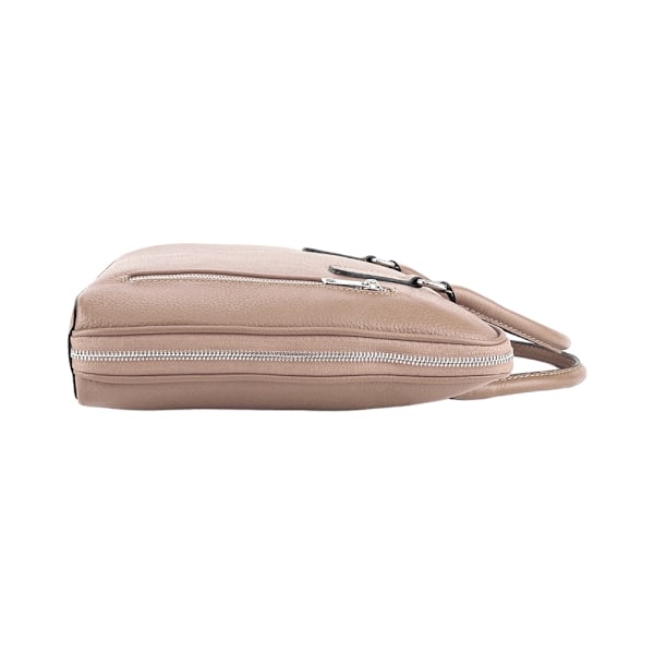 Unisex Affärsportfölj Laptopväska i äkta läder - Made in Italy