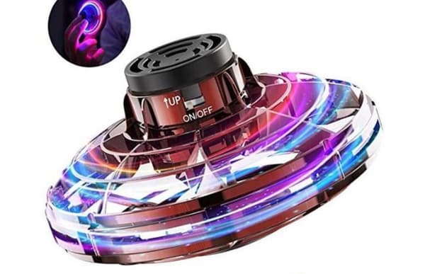 Flying Spinner Drone DRONE LED Lys RØD