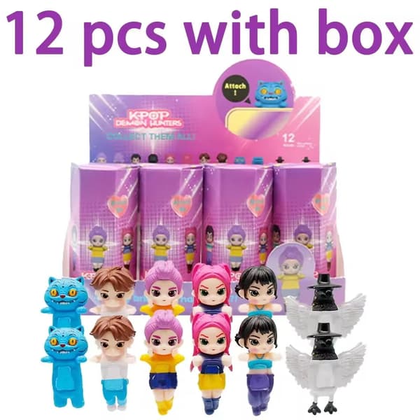 12st Demon Hunters Blind Box 2025 – K-Pop Devil Saja Figurer