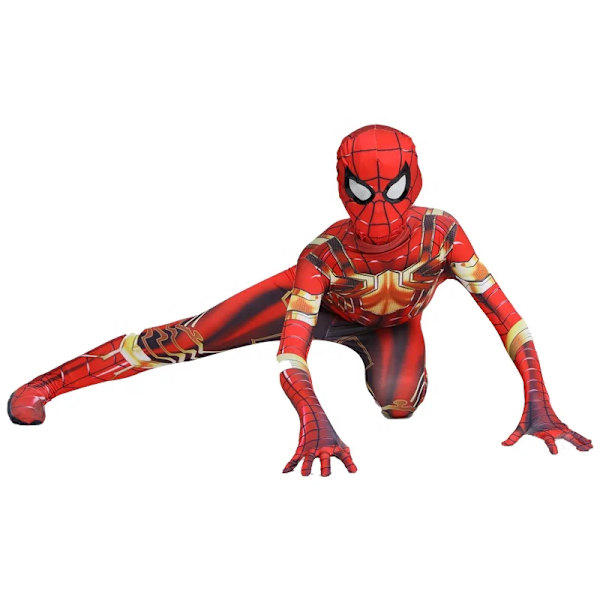 Mub- Tilpassede Spiderman-klær for barn og foreldre 3D-utskriftsdesign Kul Iron Cosplay-drakt Herre- og barnekostymebilde picture 170
