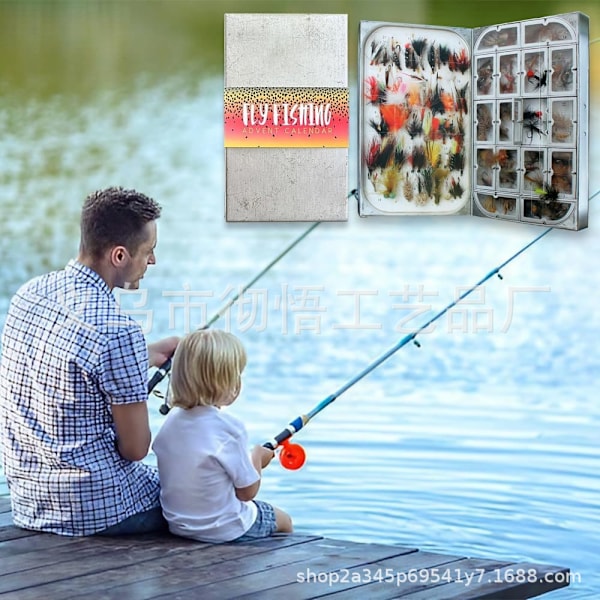Jud- Fly Fisherman's Advent Calendar 2024 Julfiske adventskalender