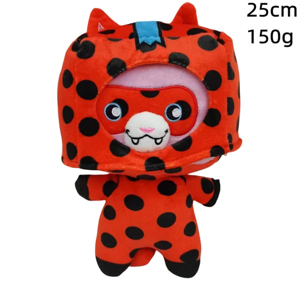 Mub- Pahvinuket Ladybug söpöt kettupehmolelut Ladybug fox