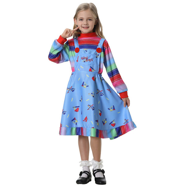 Jud- Halloween-asut lapsille Ghost Baby Soul -esitysasut Ghost Baby Chaji Joker tyttö girl M