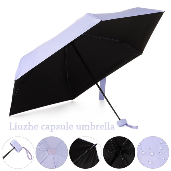 Foldbart Ultralett Miniparaply LILA purple