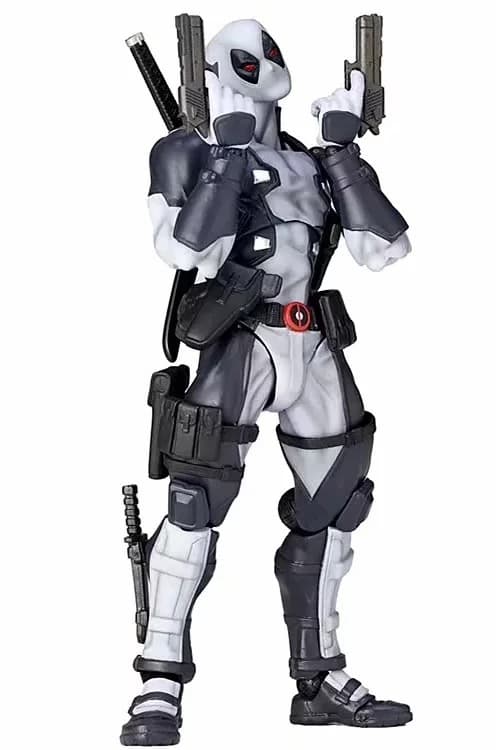 Jud- Yamaguchi Deadpool Movable Face Boxed Figure Ornament Gray (Gear Joint)