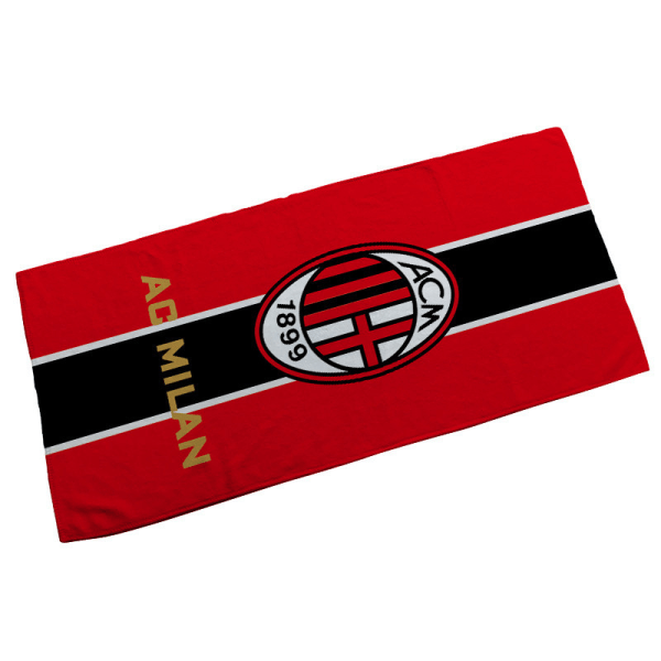 Jud- Fotboll handduk sport absorberande ansikts handduk fläkt souvenir Ac milan