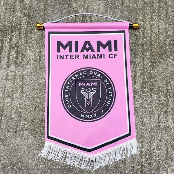Jud- bar dekorativt flag fodbold stor femkant Miami