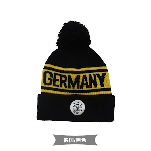 Jud- Football Cap Club Warm Hat German black