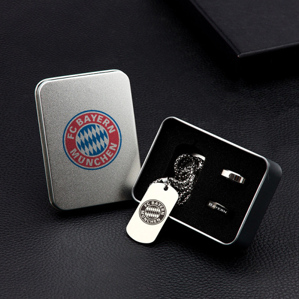 Jud- Fotbollsfans levererar souvenir presentförpackning Bayern