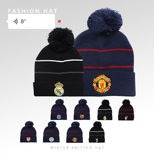 Jud- Football club Juventus Paris Real Madrid Autumn/Winter fans hat Barcelona