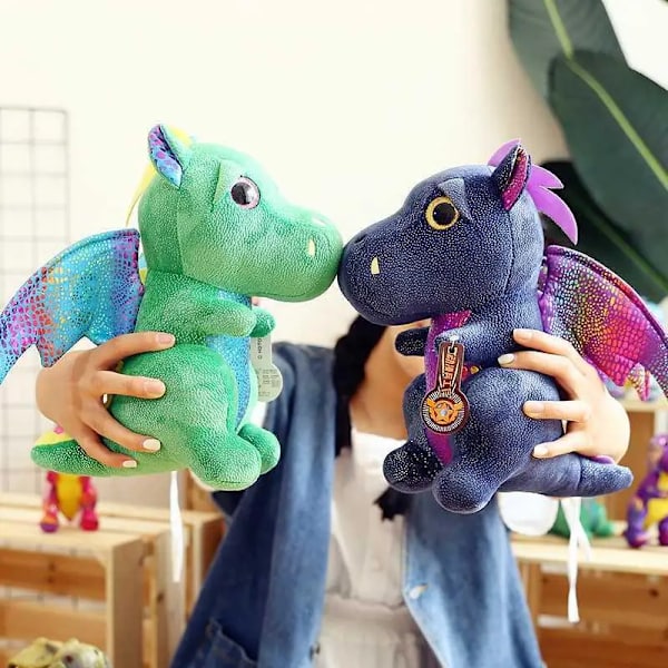 Mub- 5cm udstoppet plys simuleret sød Jurassic lille flyvende drage dukke dinosaur plys legetøj Tyrannosaurus rex dukke barn gave 2
