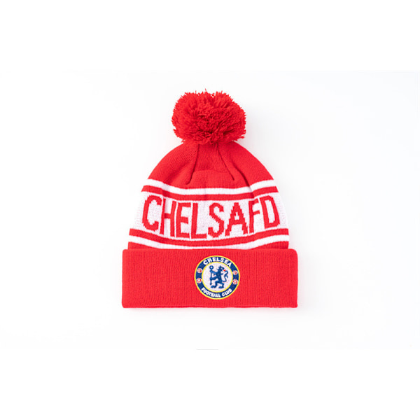 Jud- Fodboldkasket Club Warm Hat Chelsea Rød