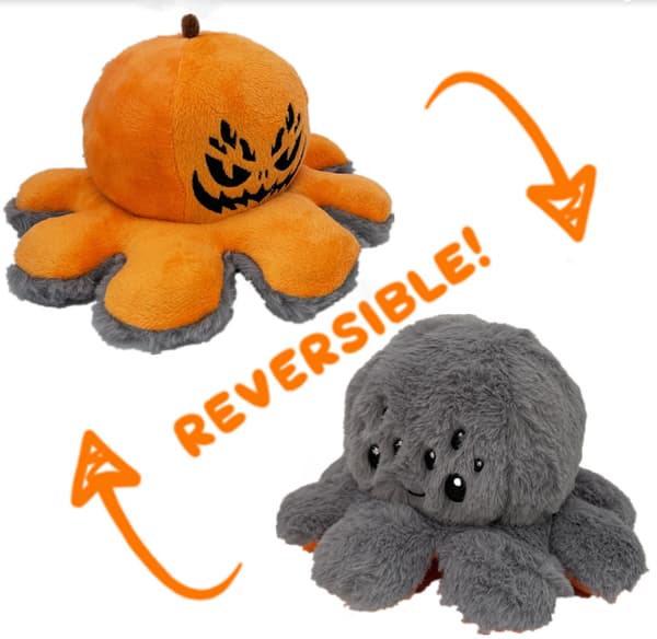 Mub- Halloween gåva anpassad uppvikbar pumpa docka plysch leksa Flip the pumpkin