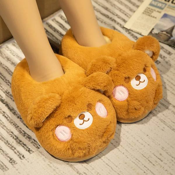 Mub- Yangzhou dyreslippers for kvinner hjemmesko engros bomullsslideslippers for barn 6 6 41