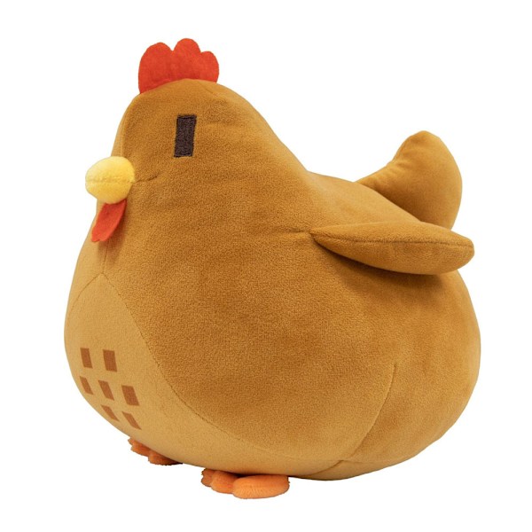 Mub- Stardew Valley Chicken Plyschleksak för Stardew Valley Chicken Game Kringutrustning ash