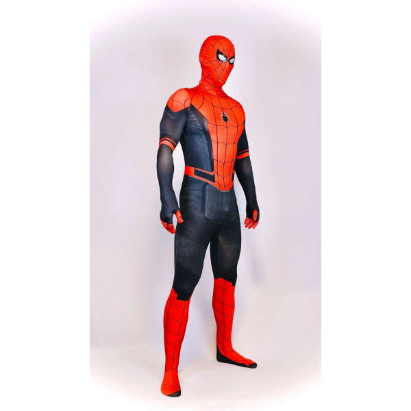 Mub- Adult Kids Spider Man Cosplay Clothing Halloween Costume Bodysuit Marvel Superhero Costume 4 4 150cm