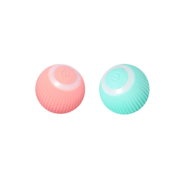Mub- Gravity Smart Rolling Ball Uppladdningsbar Automatisk Rolig Kattboll azure