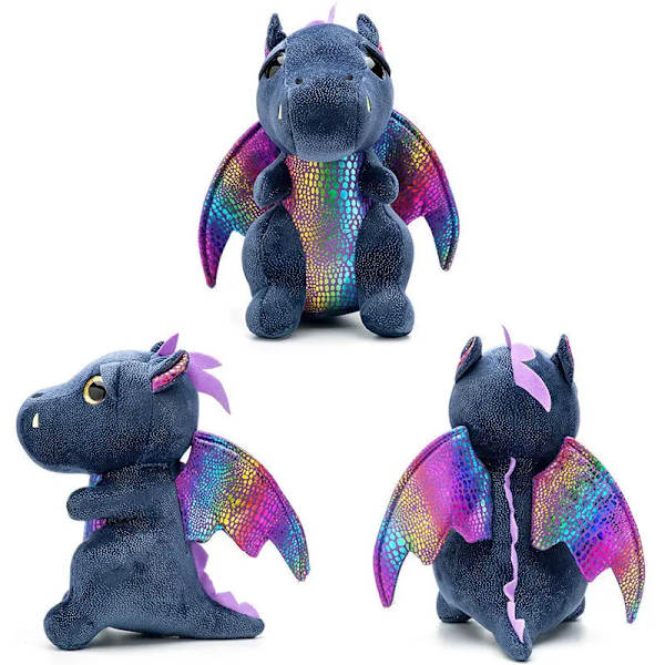 Mub- 25cm plys bamse simulation sød Jurassic lille flyvende drage dukke dinosaur plys legetøj Tyrannosaurus rex dukke barn gave 1