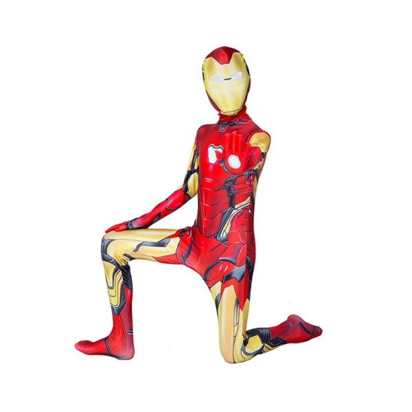 Mub- Miles Spiderman Hero expedition Cosplay adult tights play Halloween Costume and other costumes Iron man Lianshou Iron man Lianshou 130