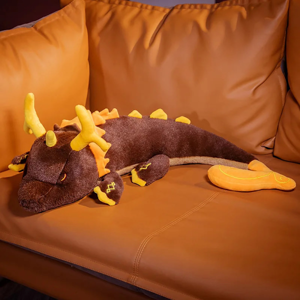Mub- Game Genshin Impact Zhongli dinosaur stuffed animals toy big size High Quality fans favorite game peripherals 70CM