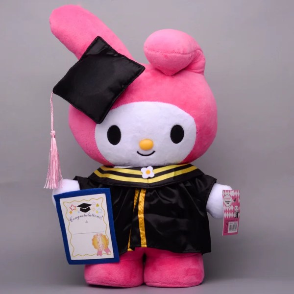 Mub- Hot selling cute Sanrio Kulomi pendant plush doll Cinnamon Dog figurine Melody Bachelor's dress Plush Toy 6