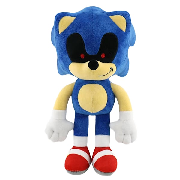Jud- 30cm storhuvad igelkott överljudsmus plysch docka tecknad sonic stort huvud version plysch leksak docka Blue 210 grams