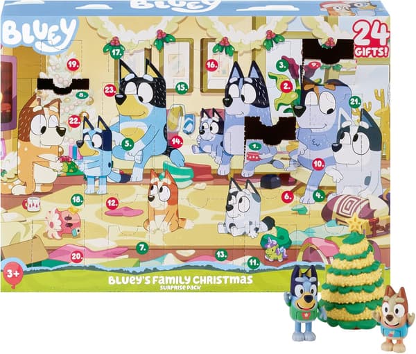 Bluey Adventskalender | 24 Stykker