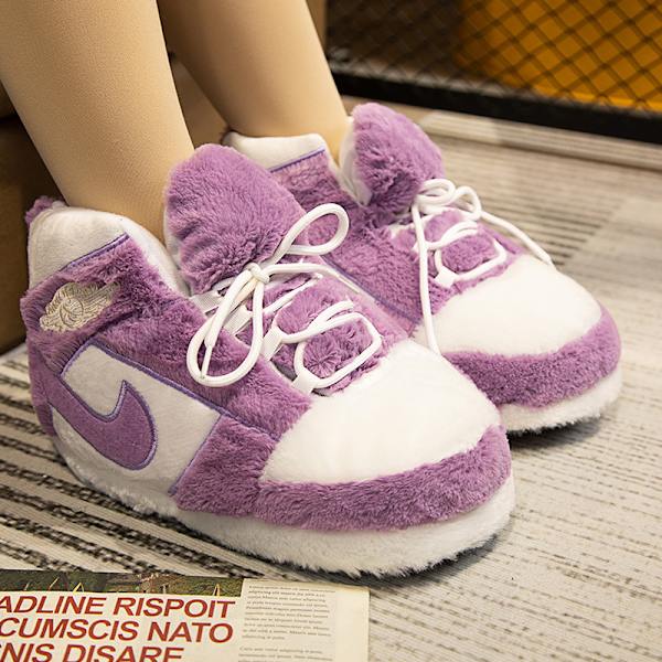 Mub- Roliga AJ bomullstofflor purple