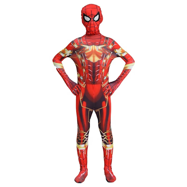 Mub- Tilpassede Spiderman-klær for barn og foreldre 3D-utskriftsdesign Kul Iron Cosplay-drakt Herre- og barnekostymebilde picture 170