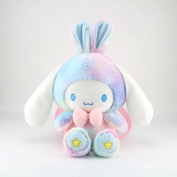Mub- My melody backpack cute plush Kawaii rabbit backpack soft doll backpack Sanrio 1 1 40CM*25CM