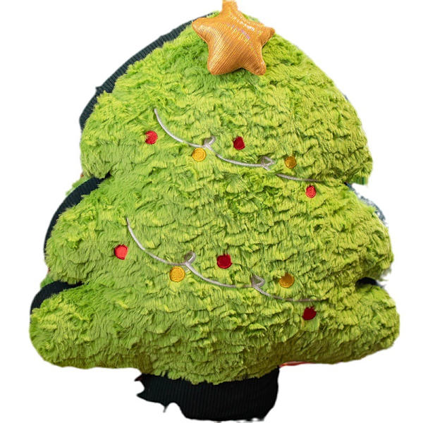 Mub- jul snögubbe, älg, plysch vägtull, julgran kudde, semester dekoration docka, juldocka tree