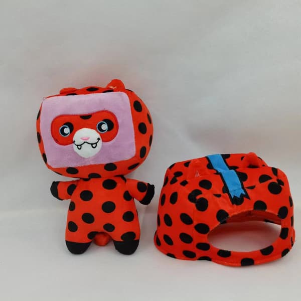 Mub- Pahvinuket Ladybug söpöt kettupehmolelut Ladybug fox