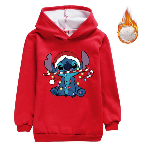 Mub- Stitch träningsoverall kostym hoodie pullover + byxor red red 110cm