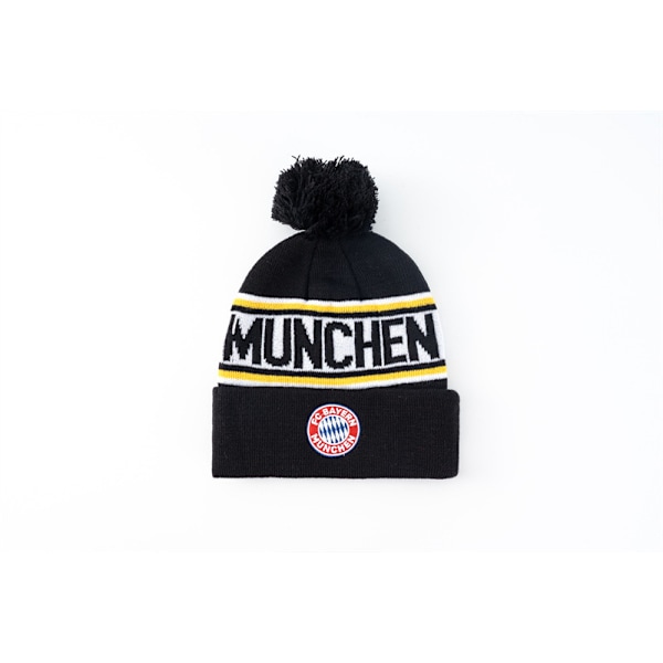 Jud- Jalkapallopipo Club Warm Hat Bayern Musta