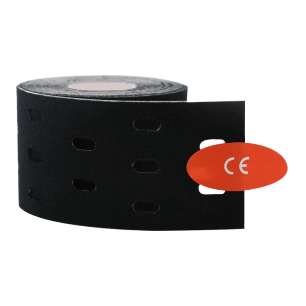 Muscle Protection Tape Muskeltejp Muskeltejp Kinesiologi Muscle Tape 5M Black