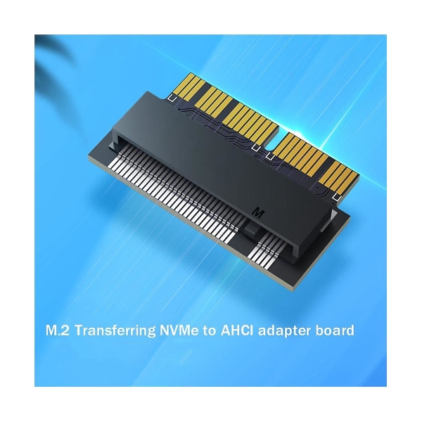 M.2 Nvme till Ahci-adapterkort M.2 Nvme-kort för hårddiskadapter
