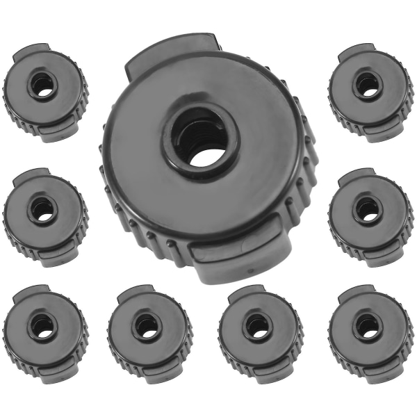 9st Abs set Quick Release Nuts Cymbal Snabbmonteringstrumma