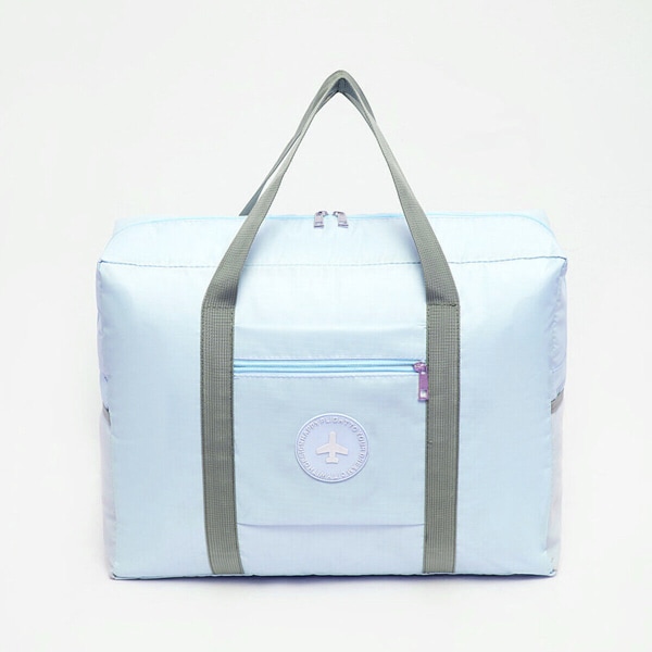 26L Resväska Handbagage Kabinväska Övernattning Duffel Handväska Pale blue