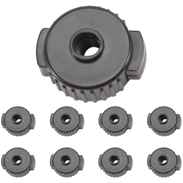 9st Abs set Quick Release Nuts Cymbal Snabbmonteringstrumma
