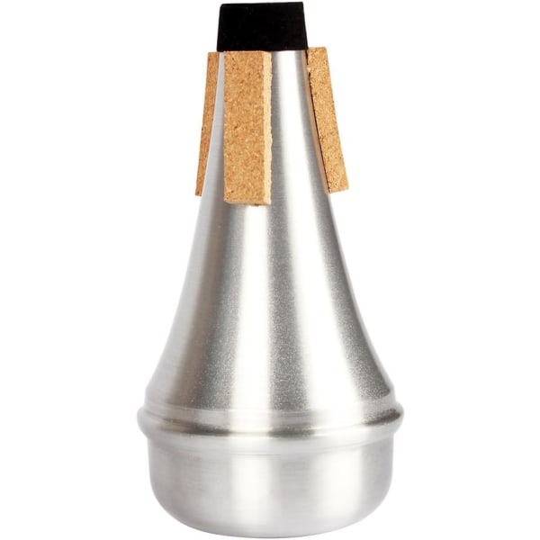 Trumpet Mute aluminiumlegering Mini Portable Mute Dampener ersättning för trumpetinstrumenttillbehör röd