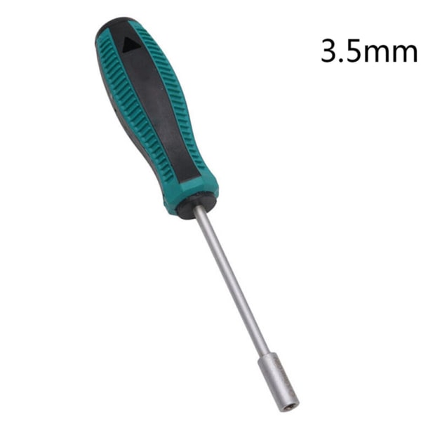 Insexskruvdragare 3 mm-8 mm metall sexkantsmutter nyckel Handverktyg Hem skruvmejsel 3.5mm