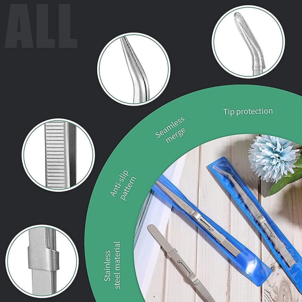 4 stycken precisionspincett för lödning Esd antistatisk industriell