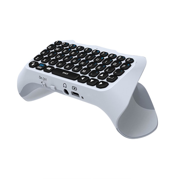 Bluetooth-kompatibelt tangentbord Ergonomisk design Inbyggd högtalare Minikontroller Gamepad Wi QQQ svart