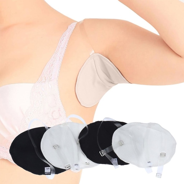 Underarmsskydd Återanvändbara armhålaskydd för att bekämpa svettningar för kvinnor och män Cotton skin tone