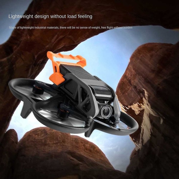Flight Tail Lämplig för Avata-batteri Snabbkopplingssvans för Avata Drone batteritillbehör orange