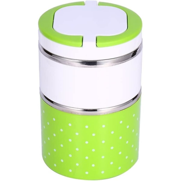 Picknick Lunchbox Pot Lunchbox Bärbar isolerad thermal stainl