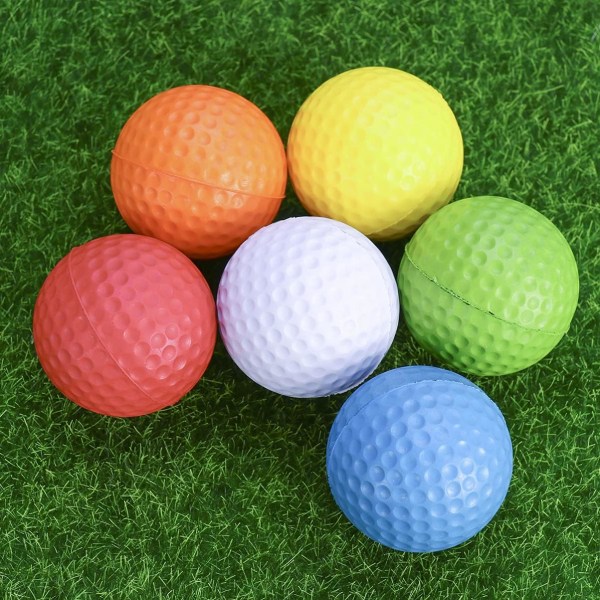 Träna golfbollar PU golfbollar inomhus utomhus golfträning A